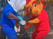 World Cup Mascots Maple and Clutch Help Police in Drug Bust in Peru
