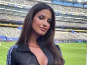 World Cup Presenter Eleonora Incardona Wows in See-Through Top at Tournament