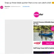Wowcher Slammed for 'Disgusting' Crocodile Email Joke About Injured Boy, 3
