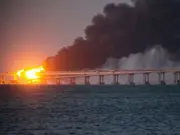 Zelensky Vows to Bring War Home to Russia as Ukraine Strikes Kerch Strait