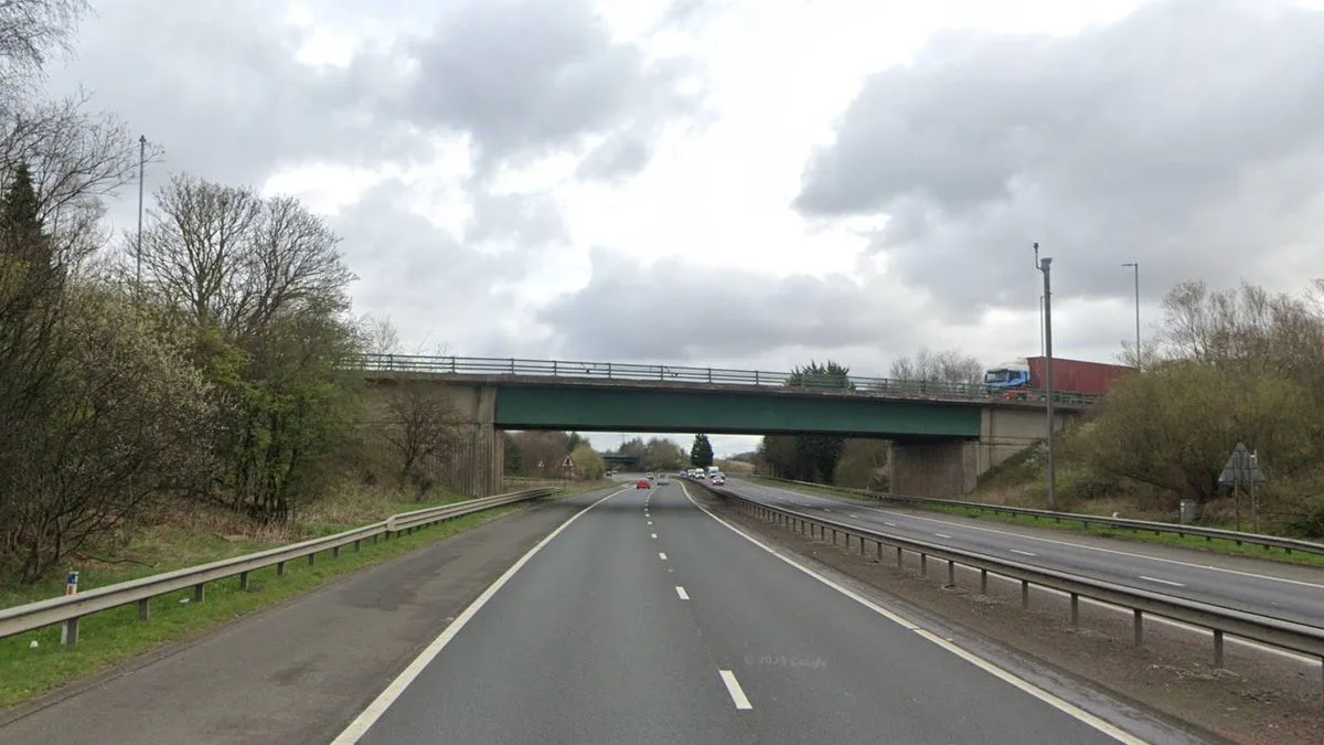 Five Hospitalised, Including Two Children, After 15-Vehicle Crash on M73