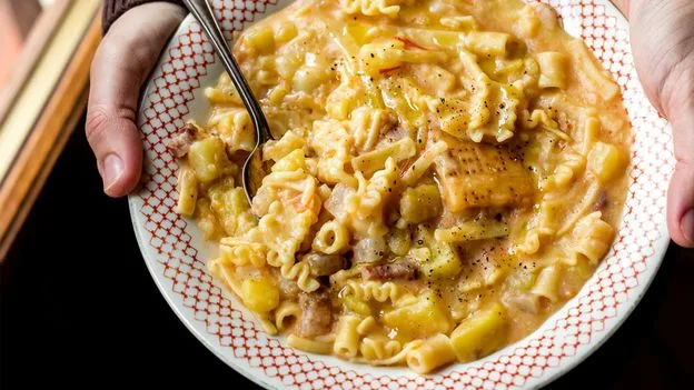 Italy's frugal 'cucina povera' pasta dish celebrates no-waste cooking