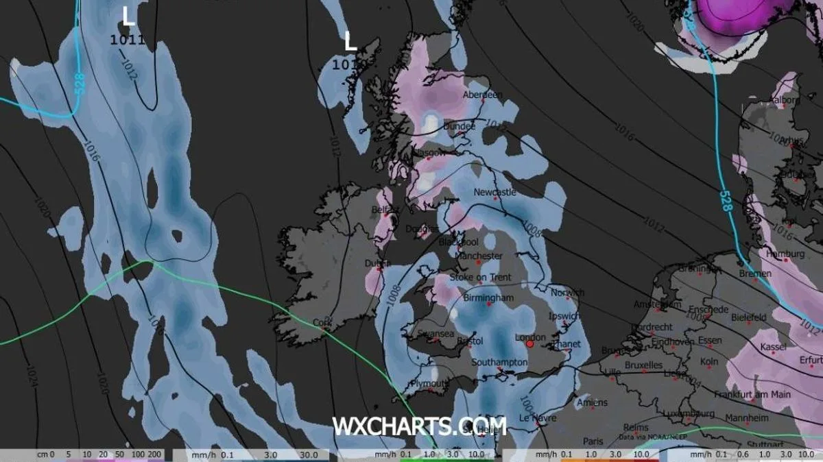 21-Hour Arctic Snowstorm Set to Hit UK on December 15