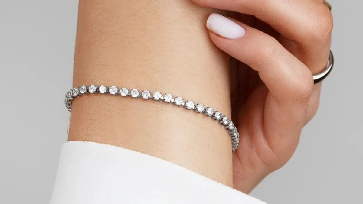 Abbott Lyon's £65 Tennis Bracelet Rivals Tiffany's £44.5k Iconic Piece