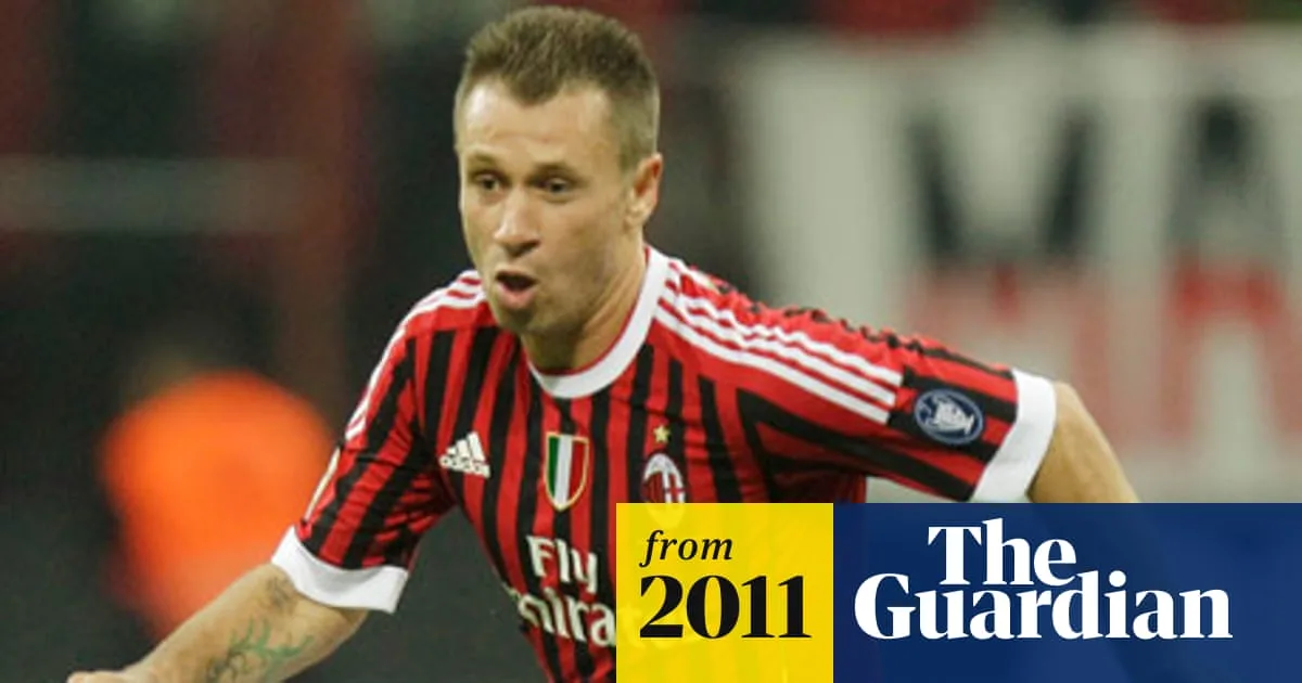 Antonio Cassano to Undergo Heart Surgery