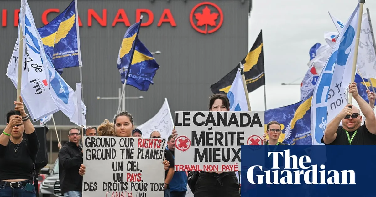Air Canada Union Defies Court Order, Strike Continues