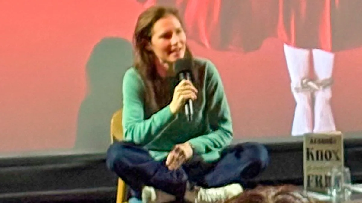 Amanda Knox Haunted by Meredith Kercher Death in London Event