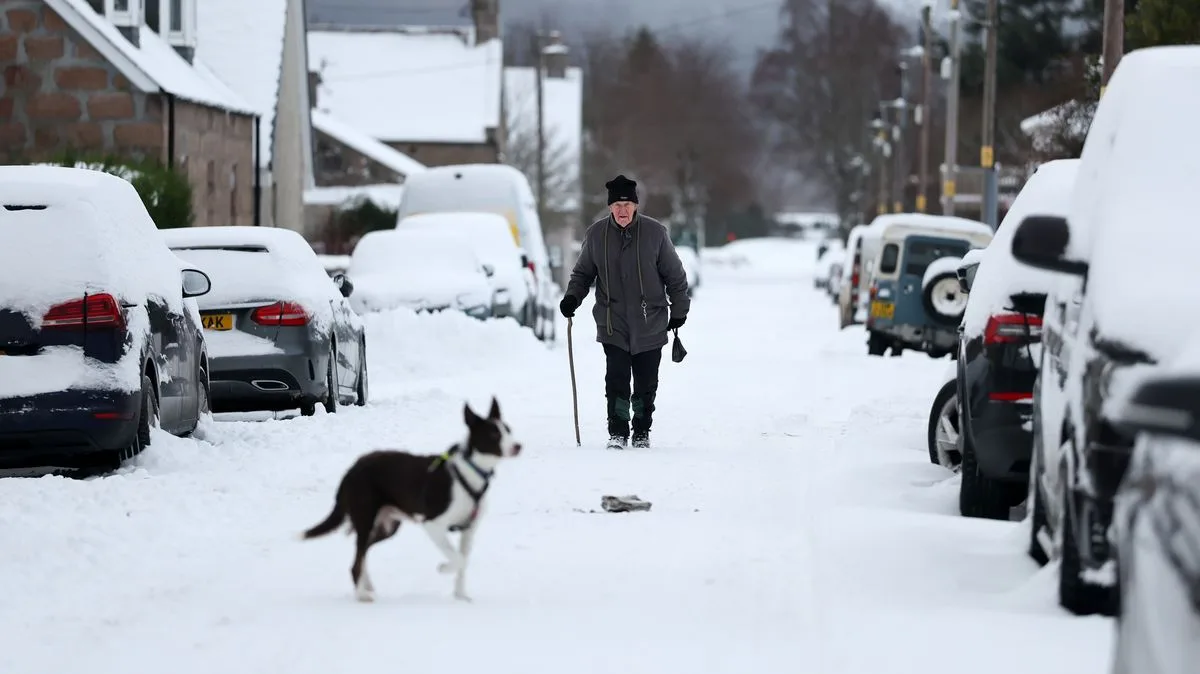 Met Office Issues 'Danger to Life' Amber Snow Warning with Up to 40cm Forecast