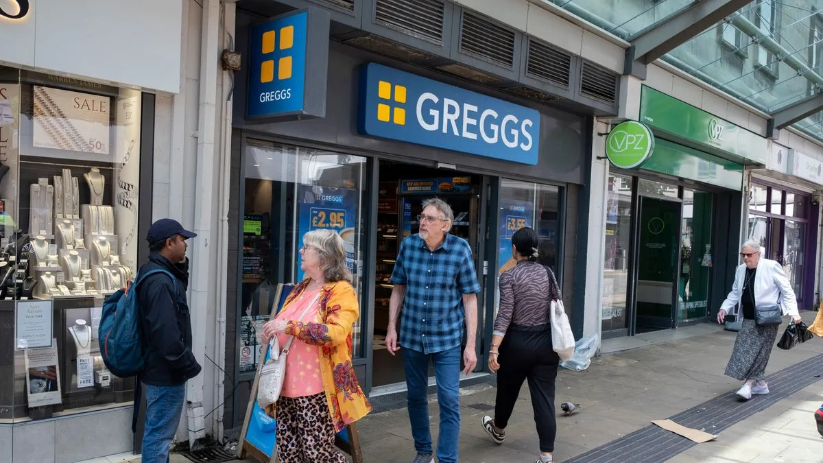 American Woman's First Greggs Visit Sparks Viral Debate