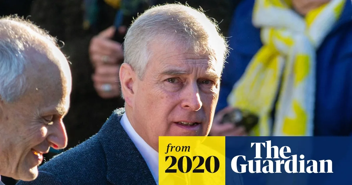 Prince Andrew Accused of 'Zero' Cooperation in Epstein Investigation