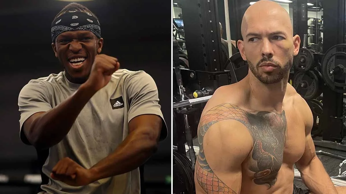 Andrew Tate Begins Training for Potential KSI Fight, Vows to 'Break Every Bone' in His Face