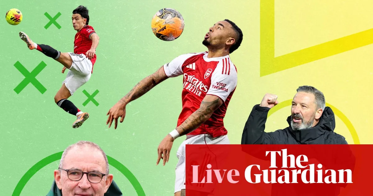 Arsenal and Man Utd Build Up, Leicester Sacking Rumours Dominate Sunday's Football News