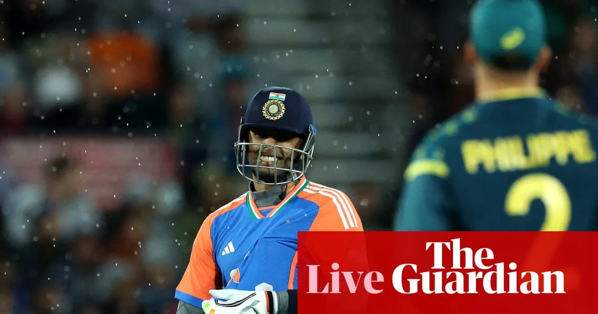 Rain Abandons First T20 Between Australia and India in Canberra