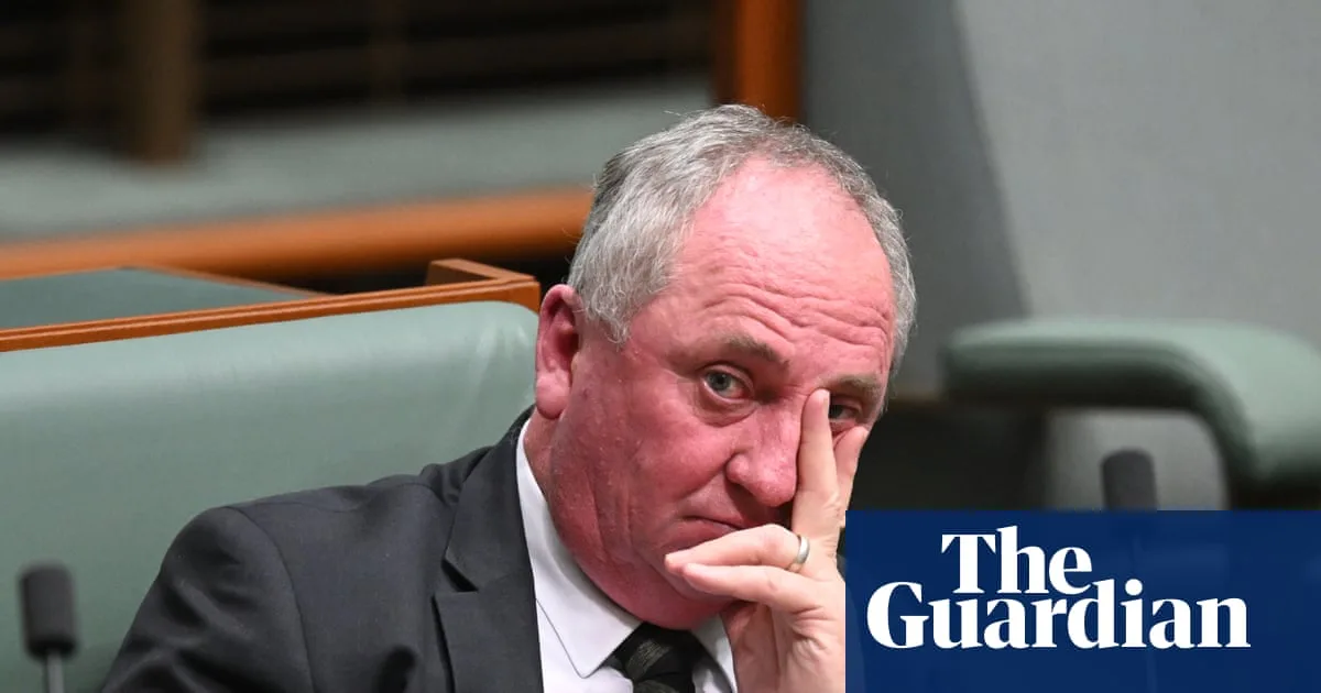 Barnaby Joyce Quits Nationals Over Net Zero Feud With Littleproud