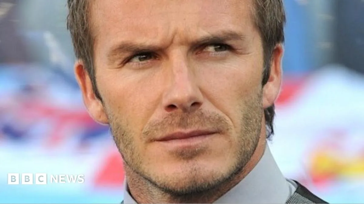 Beckhams Narrowly Avoid Serious Accident In London