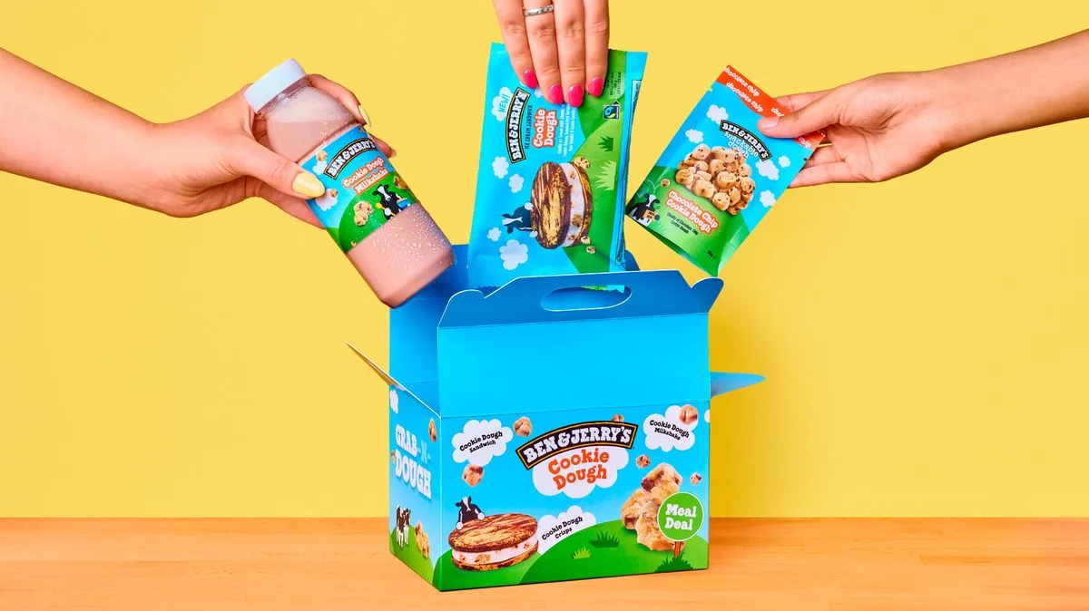 Ben & Jerry's Free Cookie Dough Meal Deals Hit UK