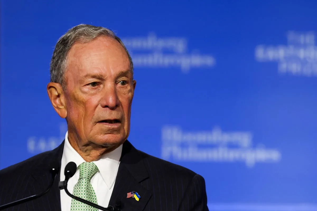 Bloomberg Tops Philanthropy 50 List for Third Year Running