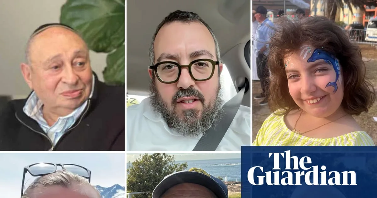Bondi Beach Attack: Holocaust Survivor, Rabbi, and 10-Year-Old Among Victims
