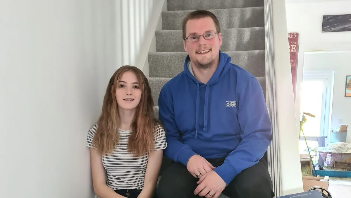 Cornwall Dad and Daughter Climb Everest on Home Stairs for Charity