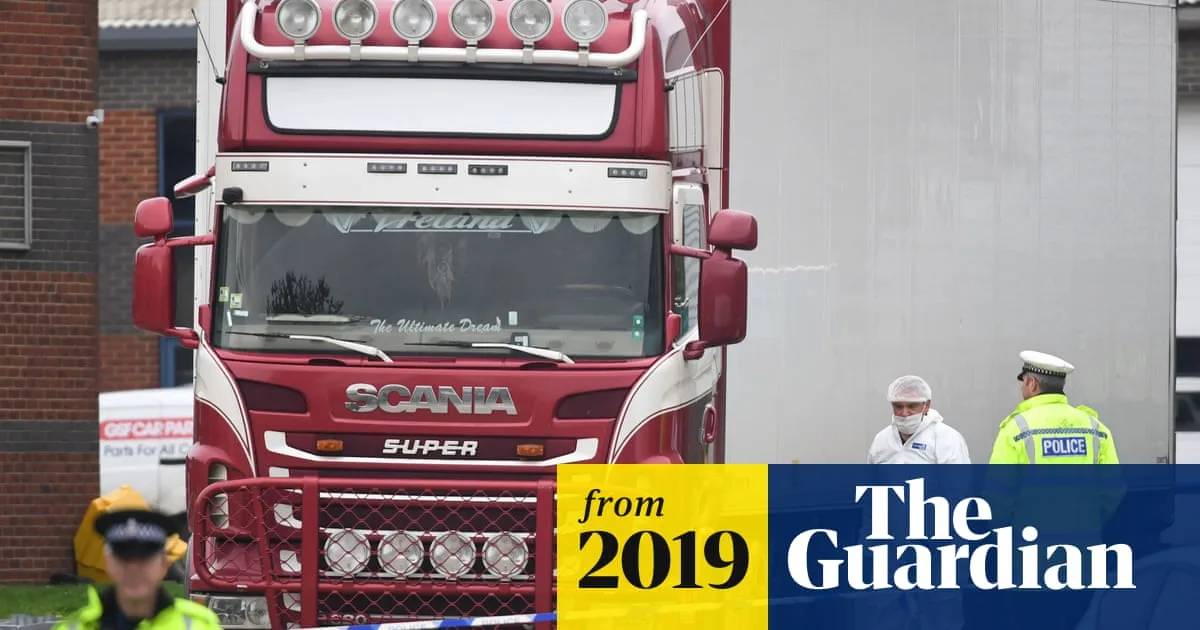 Driver Arrested After 39 Bodies Found in Lorry Container in Essex