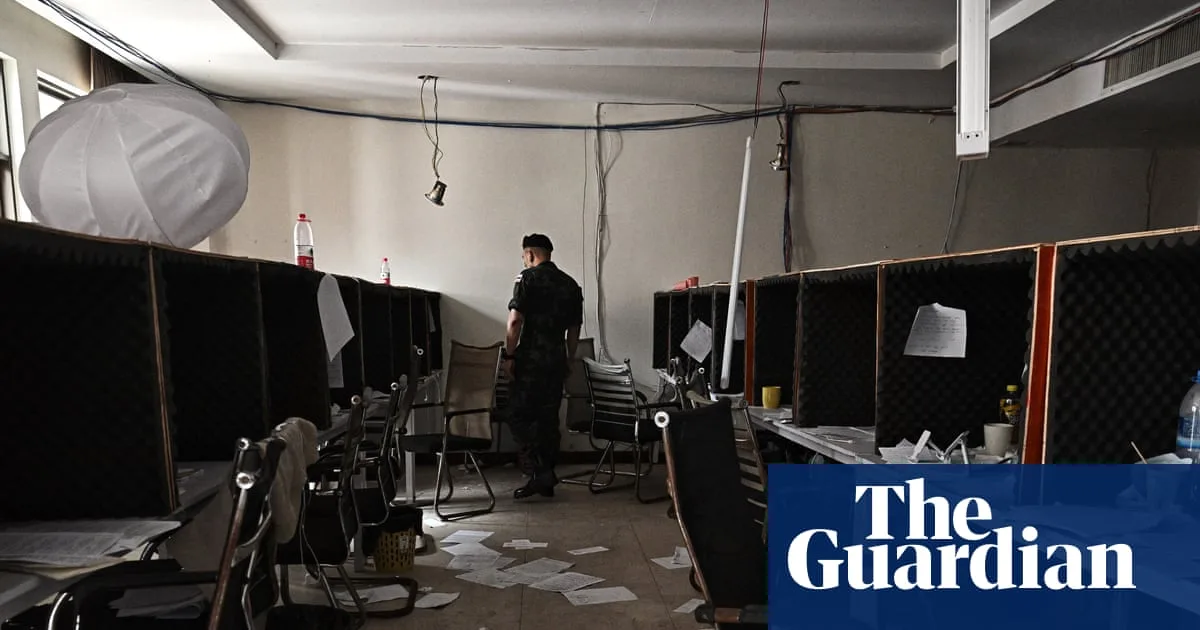 Inside Cambodia's Abandoned Scam Centre: Fake Banks and Police Stations Exposed