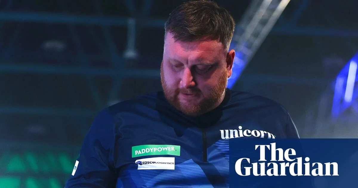 Cameron Menzies Bloodied After Punching Table Following Ally Pally Defeat