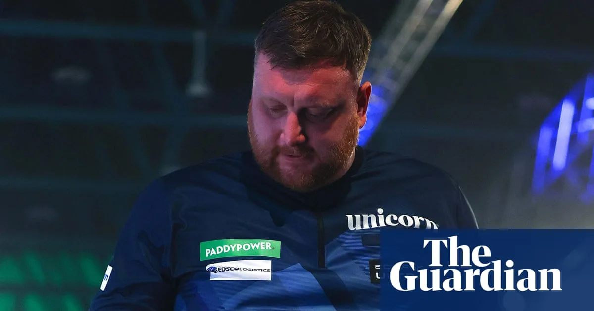 Cameron Menzies Punches Table After Shock Darts Defeat