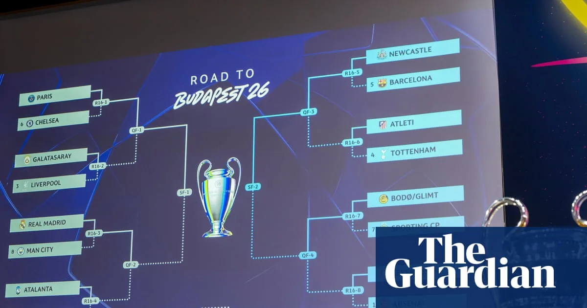 Champions League Last-16 Draw: Man City Face Real Madrid, Chelsea Get PSG