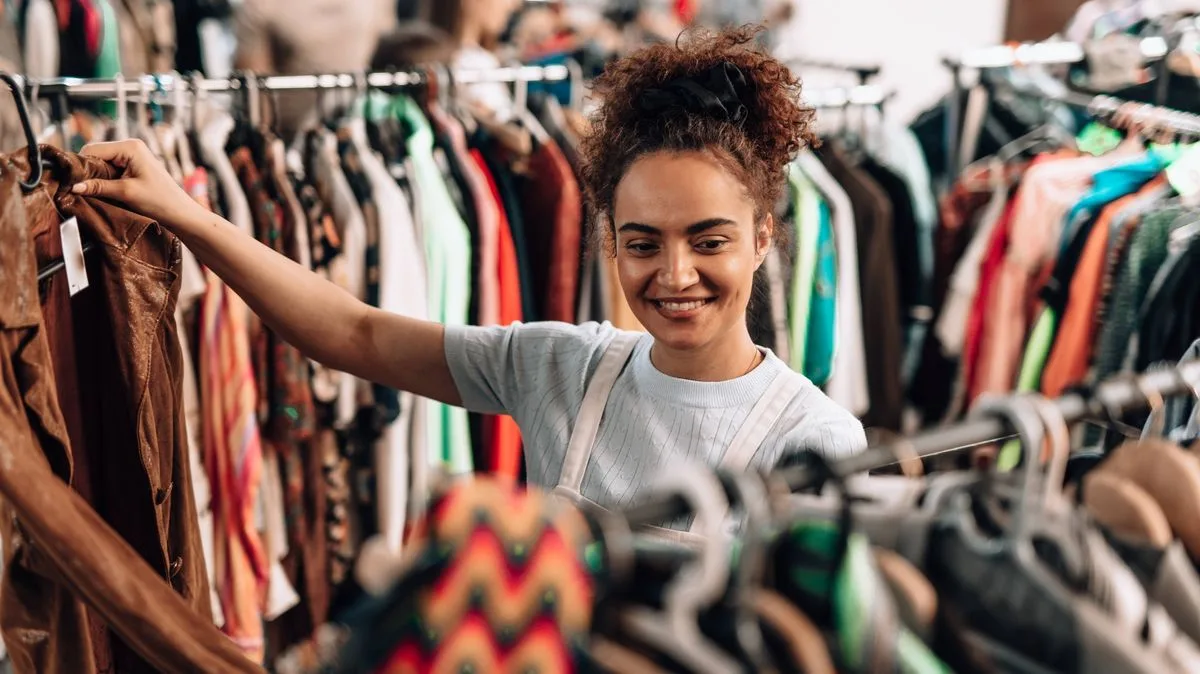 Charity shopper stunned by designer bargains in posh London stores
