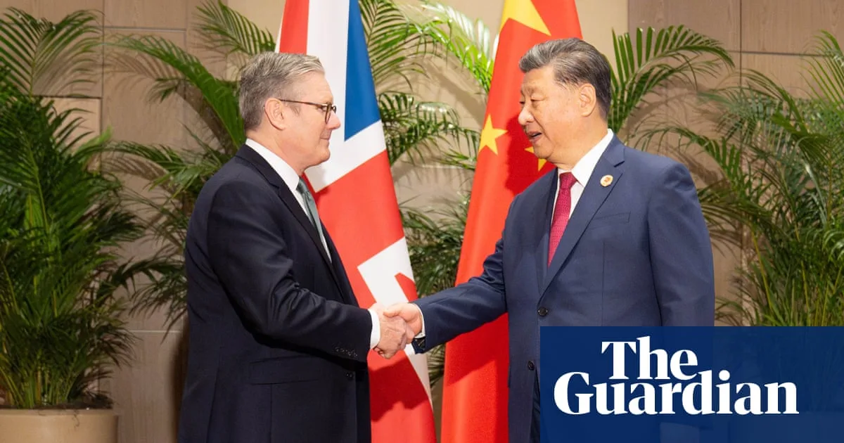 Labour's Softened China Stance Reinforced by Dropped Spy Case