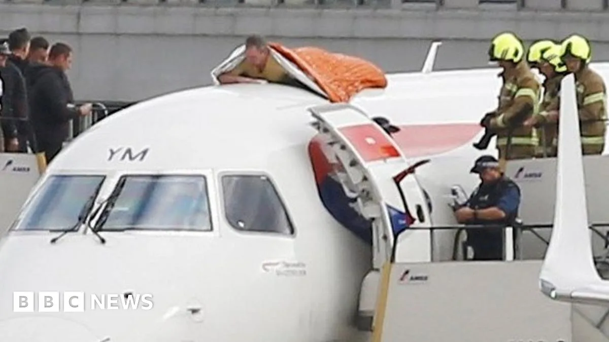 Climate Activist Climbs on Plane at London City Airport, Causing Hijacking Scare
