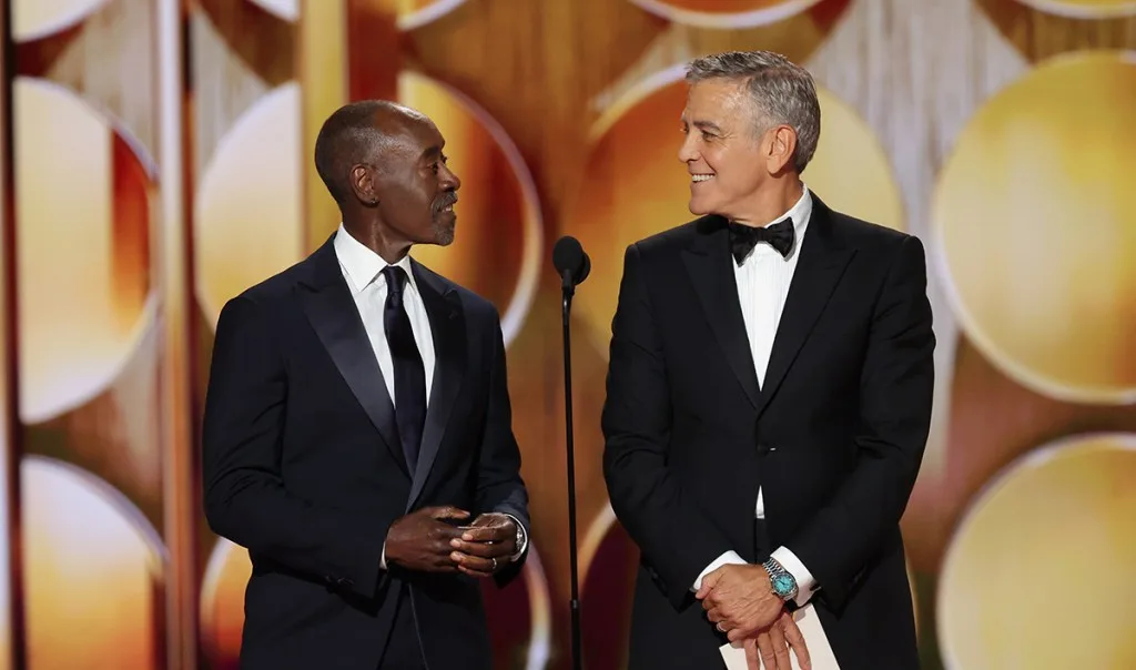 Don Cheadle Mocks George Clooney's Golden Globes Loss in French Reunion