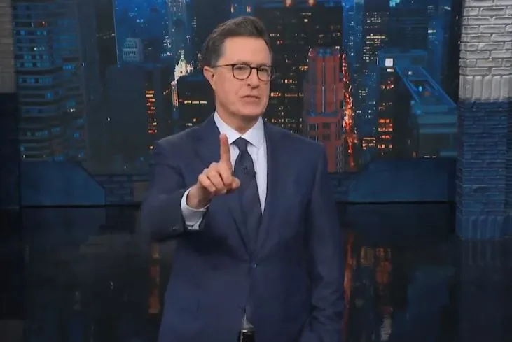 Colbert Mocks Trump Over Pelosi 'Manhood' Jibe