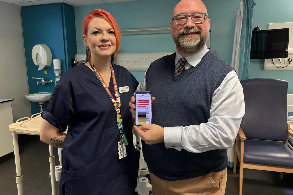 Colour Card For Bodily Fluids Could Improve NHS Care