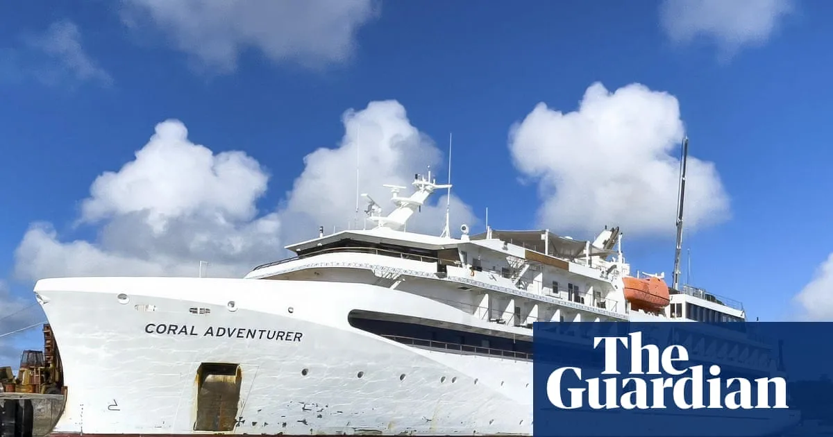 Australian Cruise Ship Runs Aground Off PNG After Passenger's Death