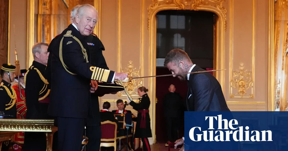Arise, Sir David: Beckham Receives Knighthood from King Charles