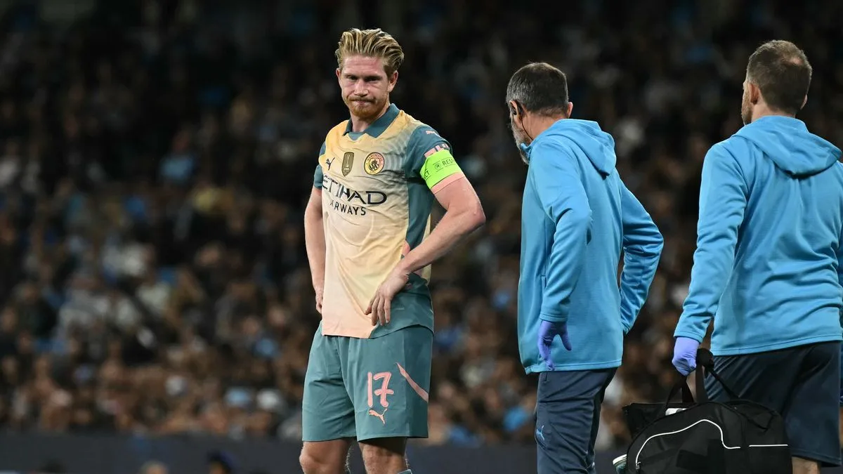 De Bruyne Injury Scare as City Star Withdrawn