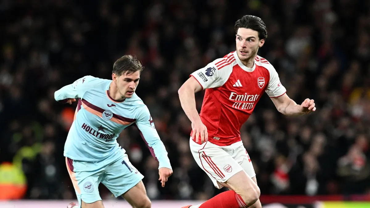 Declan Rice Injury Scare For Arsenal After Brentford Win