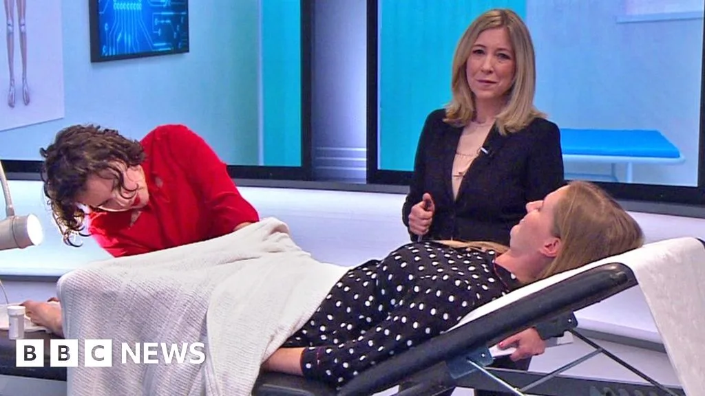 Chloe Delevingne Takes Smear Test Live on TV to Raise Awareness