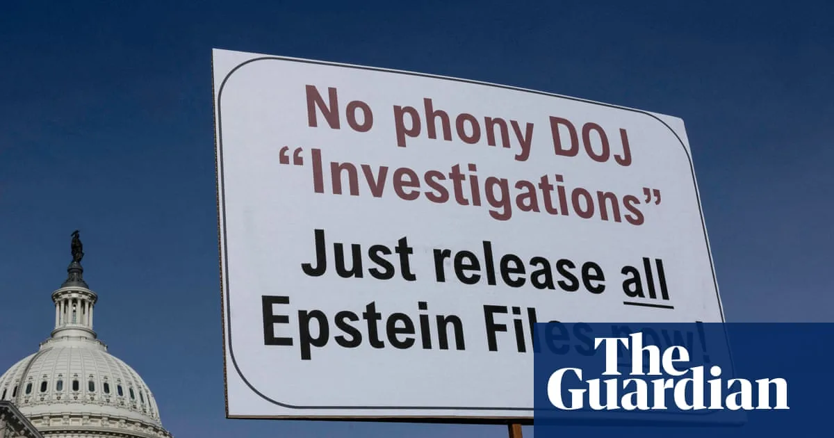 Nearly all Epstein files still unreleased a month after Congress deadline