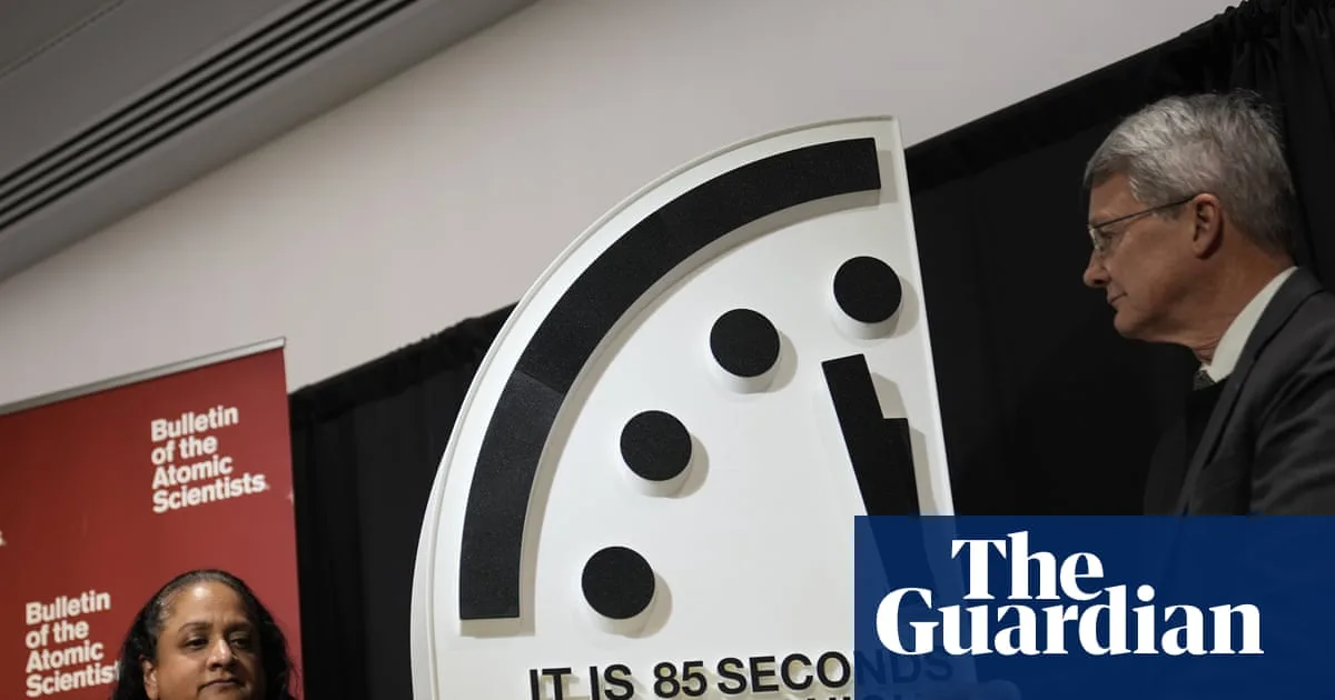Doomsday Clock Moves to 89 Seconds to Midnight in 2025
