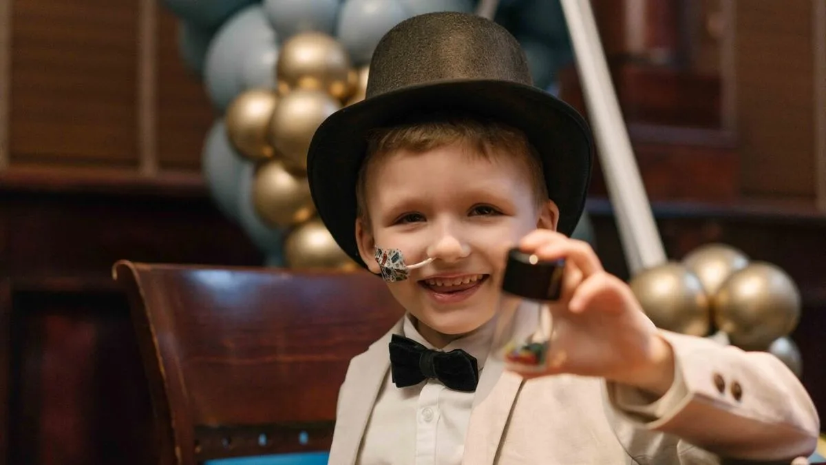 Dying boy's wish to become a magician granted for Christmas