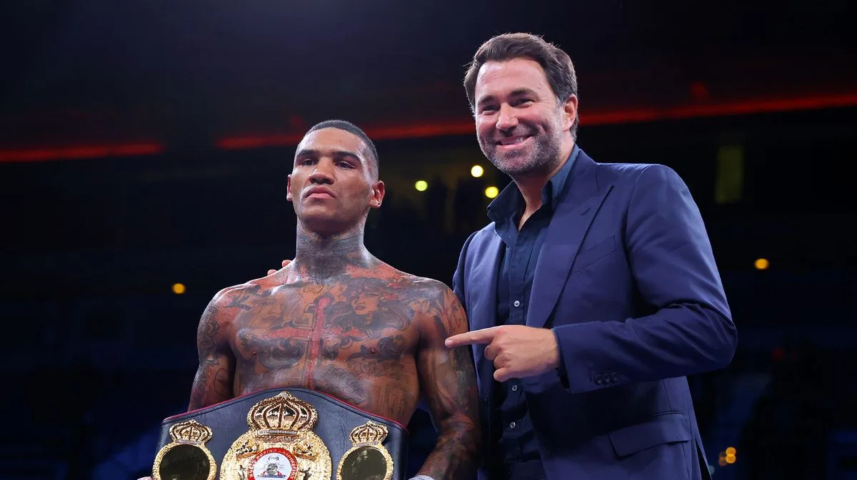 Eddie Hearn Hits Back At Conor Benn Over Loan Denial