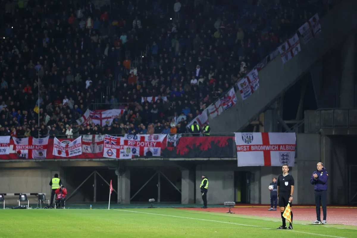 England Fans Chant Sarcastically at Thomas Tuchel During Latvia Clash