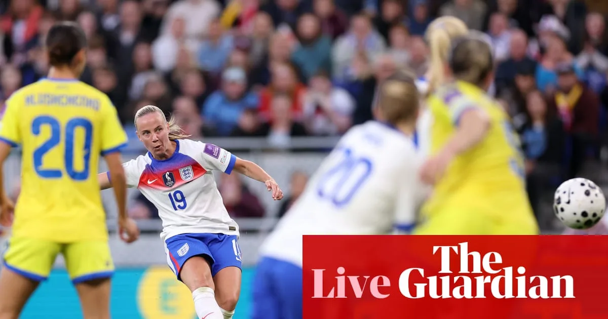 England Women Ease Past Ukraine 3-0 but Face Playoff Battle