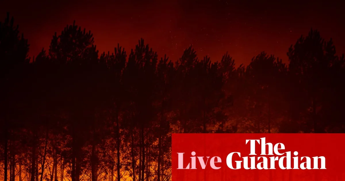French Firefighters Warn Wildfires Could Last Months as Europe Battles Blazes