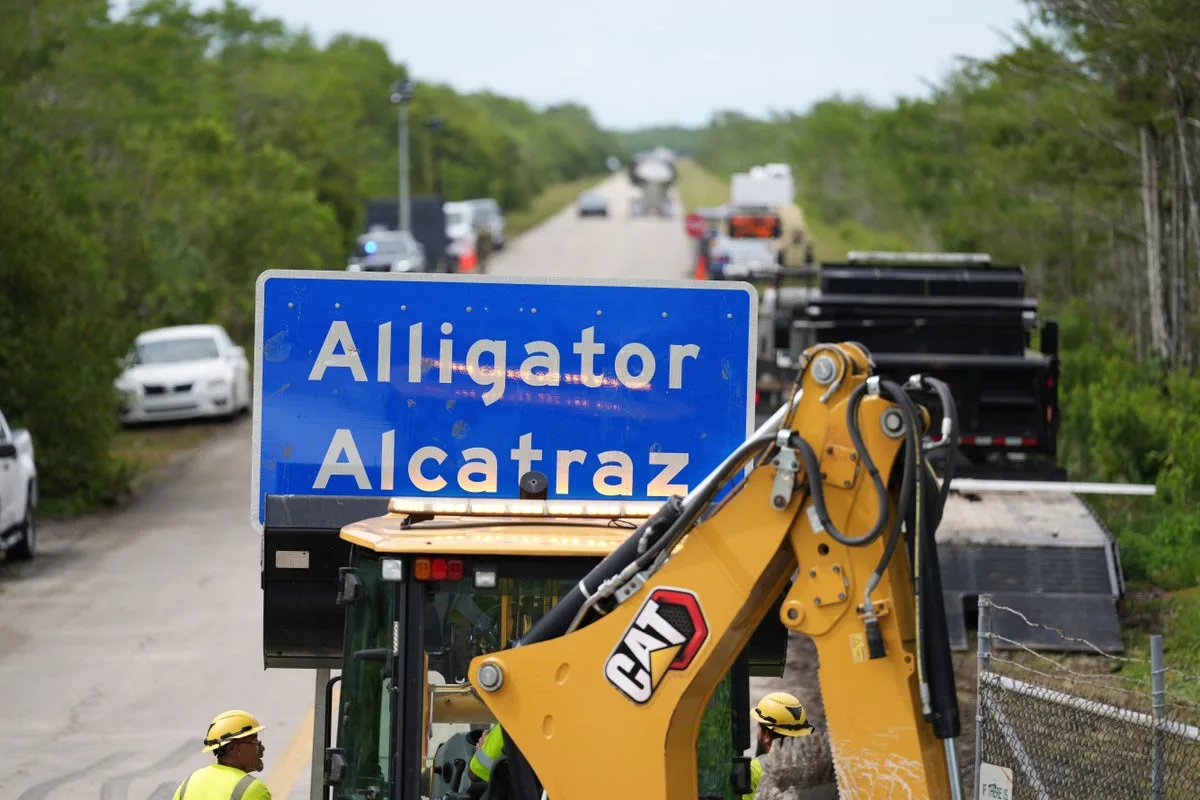 Officials withheld evidence on Florida's 'Alligator Alcatraz' funding, environmental groups claim