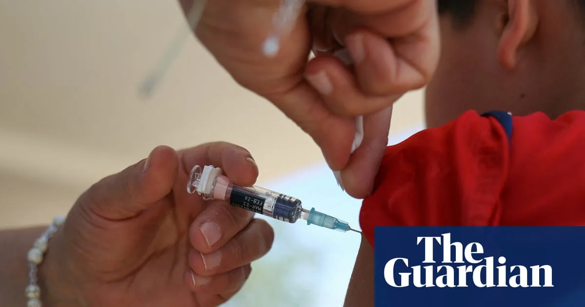 Millions of children at risk as global vaccine rates fall, study finds
