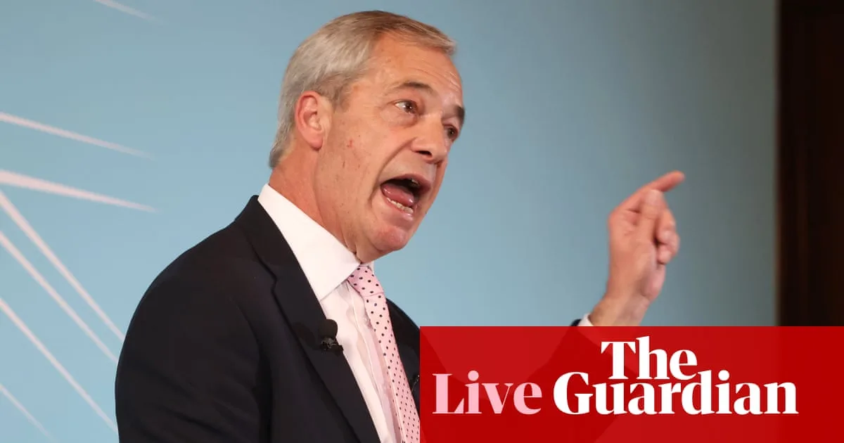 Farage Donation Record as Reform UK Leader Faces Racism Allegations