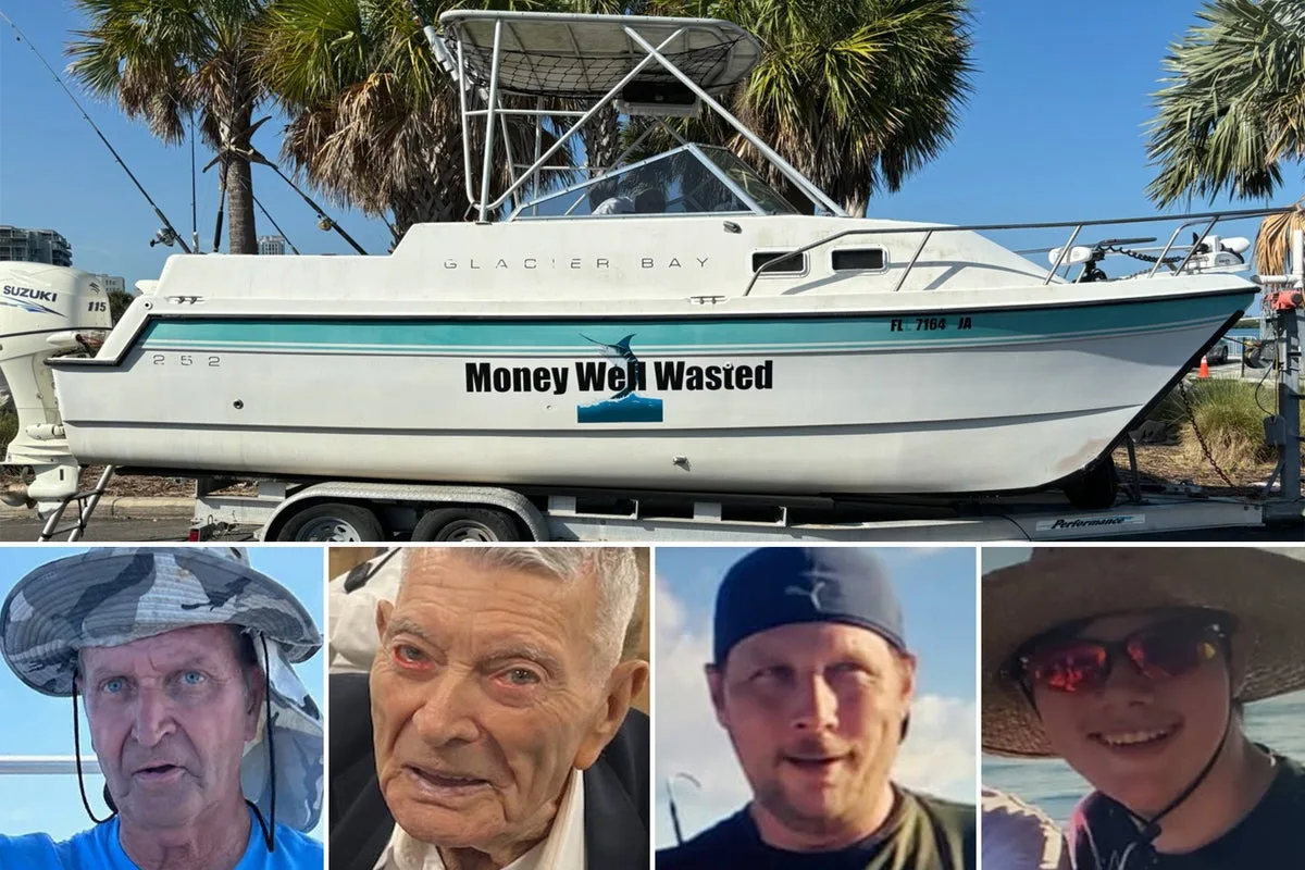 Four Fishermen Rescued After 24 Hours at Sea Off Florida